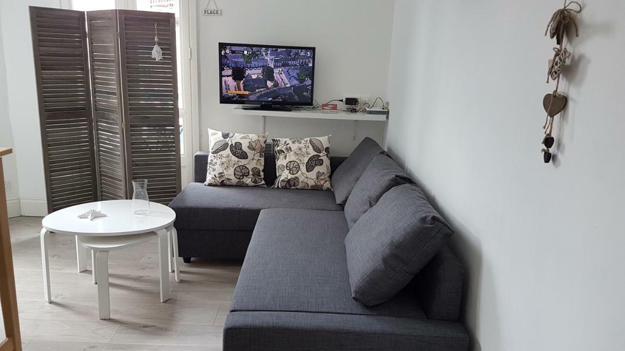 100 M De La Mer, Sauna, Wifi Mers-les-Bains Kültér fotó